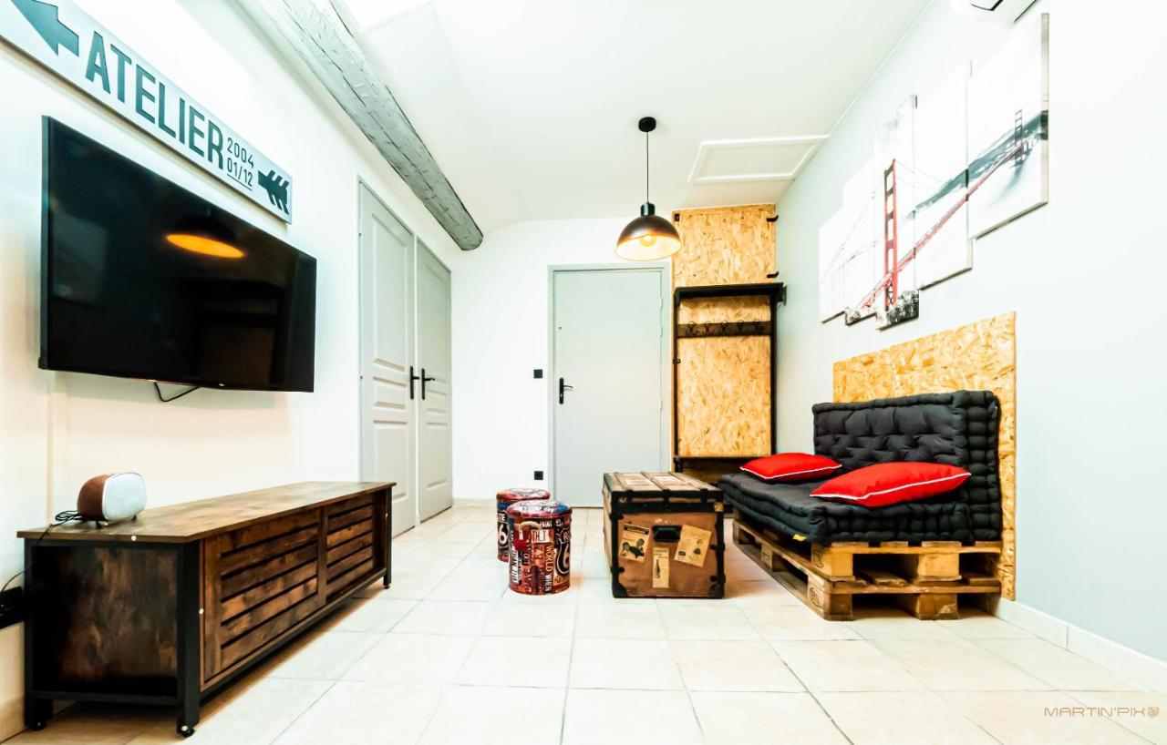 Apartament Centre Historique - Free Parking - Self Checkin - Wifi - Industriel - SleepntripBéziers Zewnętrze zdjęcie