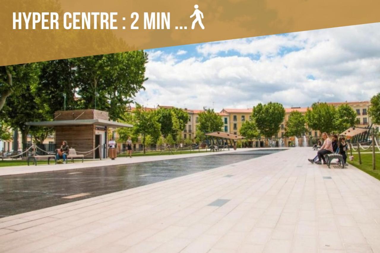 Apartament Centre Historique - Free Parking - Self Checkin - Wifi - Industriel - SleepntripBéziers Zewnętrze zdjęcie